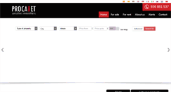 Desktop Screenshot of procabet.es